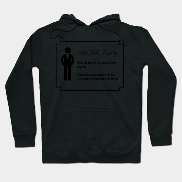 The Ted Mosby - From the Playbook of Barney Stinson Hoodie by chillstudio